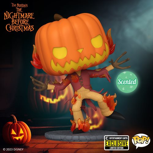 Funko Pop Movies Disney Nightmare Before Christmas - Pumpkin King Scented (Entertainment Earth Exclusive)