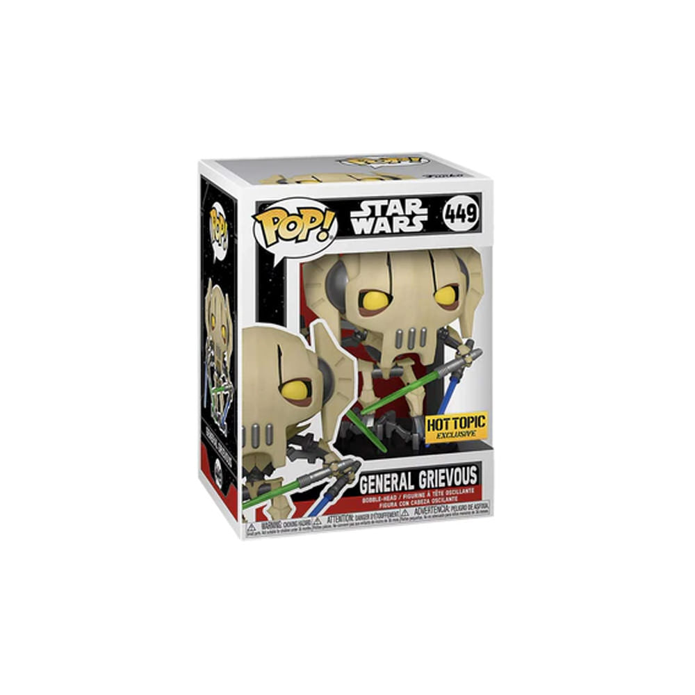 præst Land Dwell Funko Pop Star Wars General Grievous (Hot Topic Exclusive) – Badger  Collectibles
