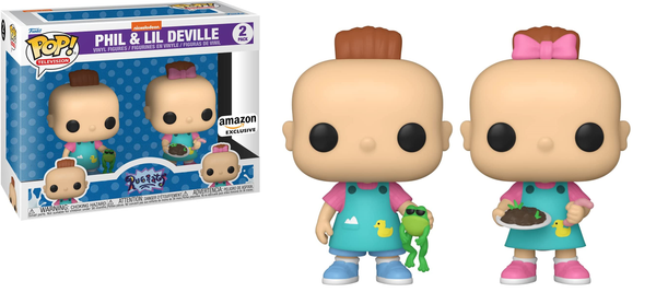 Funko Pop TV! Rugrats - Phil & Lil 2 Pack (Amazon Exclusive)