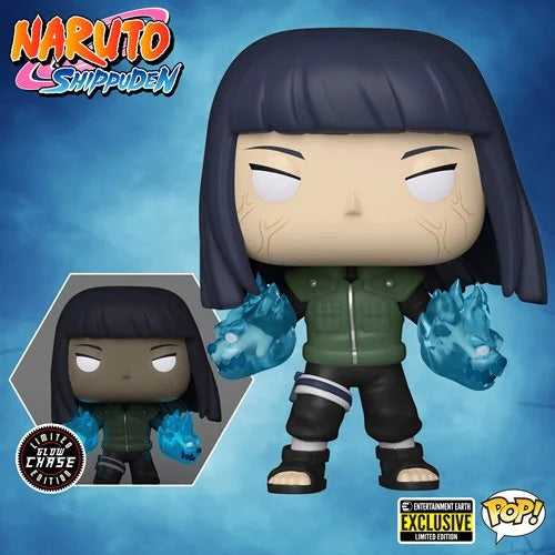 Funko Pop Animation Naruto - Hinata With Twin Lion Fists Chase Bundle (Entertainment Earth Exclusive)