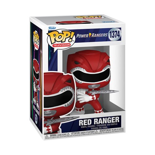 Funko Pop TV! Mighty Morphin Power Rangers 30th Anniversary - Red Ranger