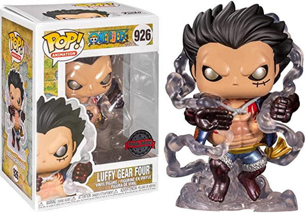 Funko Pop Animation One Piece Luffy Gear Four (Special Edition Sticker –  Badger Collectibles