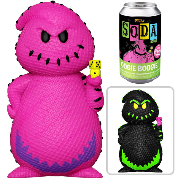 Funko Pop Vinyl Soda Nightmare Before Christmas - Oogie Boogie Blacklight (Chance at the chase)