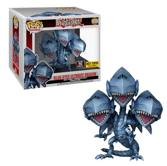 Funko Pop Animation Yu-Gi-Oh! - Blue Eyes Ultimate Dragon(Hot Topic Exclusive)