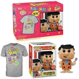 Funko Pop & Tee Fred Flintstone With Spoon (Gamestop Exclusive)