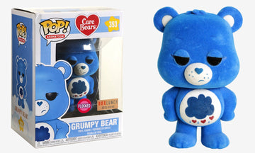 Funko Pop Animation Care Bears - Grumpy Bear Flocked (Boxlunch Exclusive)