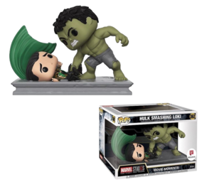 Funko Pop Marvel Movie Moments - Hulk Smashing Loki (Walgreens Exclusive)