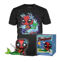Funko Metallic Mermaid Deadpool Pop! & Tee Box Set