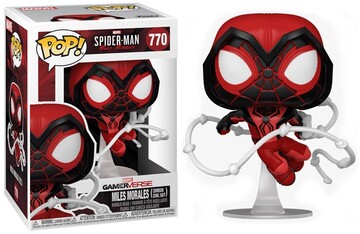 Funko Pop Games Marvel Spider-Man - Miles Morales (Crimson Cowl Suit)