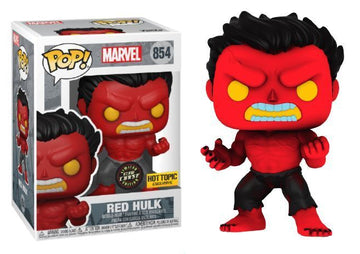 Funko Pop Marvel - Red Hulk GITD Chase (Hot Topic Exclusive)