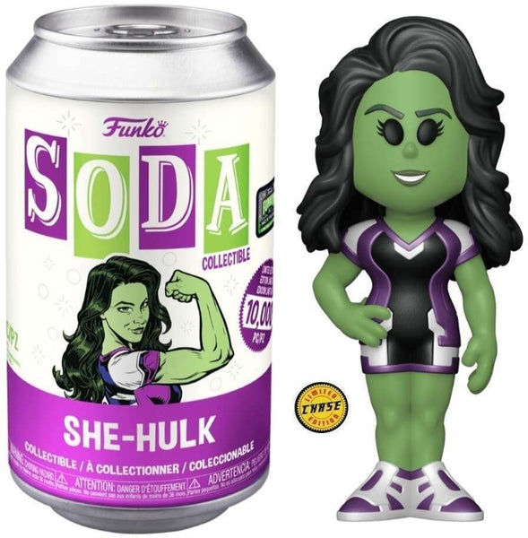 Funko Vinyl Soda She Hulk Chase  (2022 Funkon Exclusive)