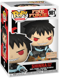 Funko Pop Animation Fire Force - Shinra With Fire (Boxlunch Exclusive)