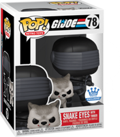 Funko Pop G.I. Joe - Snake Eyes With Timber (Funko Shop Exclusive)