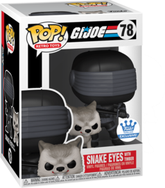 Funko Pop G.I. Joe - Snake Eyes With Timber (Funko Shop Exclusive)