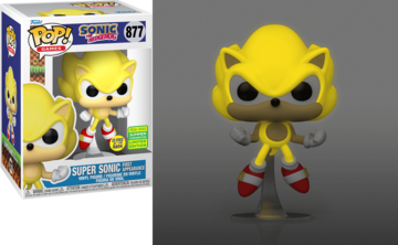 Funko Pop Games Sonic The Hedgehog - Super Sonic First Appearance (2022 Summer Convention Exclusive)