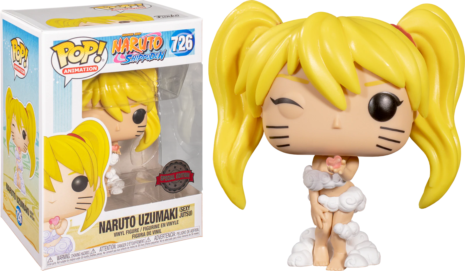 Фигурка Funko POP Naruto Shippuden – Naruto Uzumaki (Sexy Jutsu) (Exc) (47079)