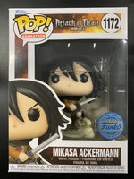 Funko Pop Animation Attack on Titan - Mikasa Ackerman (Special Edition Sticker)