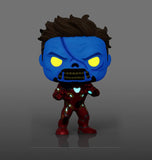 Funko Pop Marvel What If Zombie Iron Man GITD (Amazon Exclusive)