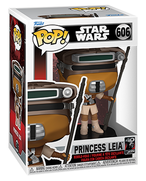 Funko Pop Star Wars Return Of The Jedi 40th Anniversary - Princess Leia (Boushh)
