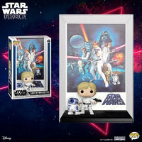 Funko Pop! Movie Poster Star Wars: Episode IV A New Hope - Luke Skywalker with R2-D2