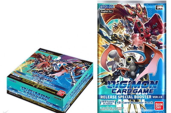 Digimon TCG: Release Special Booster Display Ver. 1.5 (24)