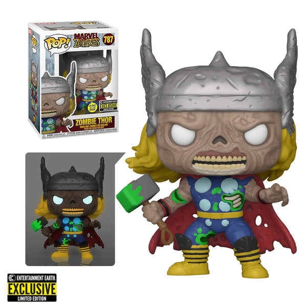 Funko Pop Marvel Zombies - Thor GITD (Entertainment Earth Exclusive)