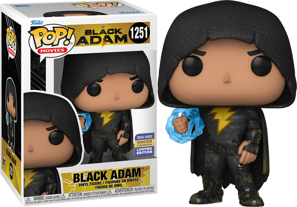 Funko Pop Movies D.C. Black Adam - Black Adam (2022 Winter Convention Exclusive)