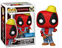 Funko Pop Deadpool - Construction Worker Deadpool (Walmart Exclusive)