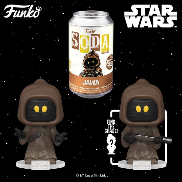 Funko Vinyl Soda Star Wars -  Jawa with chance at the chase