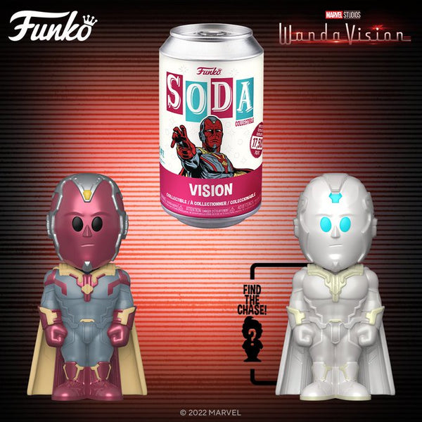 Funko Vinyl Soda Marvel Wandavision - Vision (Chance at the chase)
