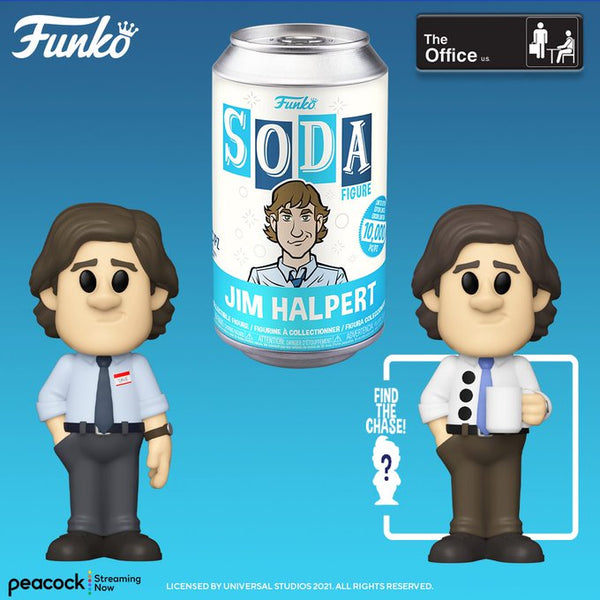 Funko Pop Vinyl Soda The Office - Jim with chance at the chase