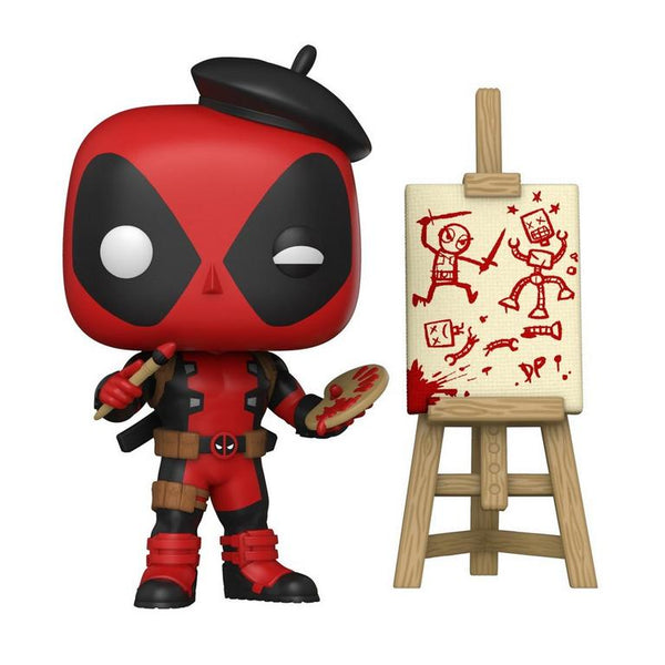 Funko Pop Marvel Deadpool - Artist Deadpool (Gamestop Exclusive) Not v –  Badger Collectibles