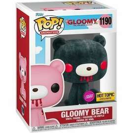 Funko Pop Animation Gloomy The Naughty Grizzly - Gloomy Bear Flocked Chase (Hot Topic Exclusive)