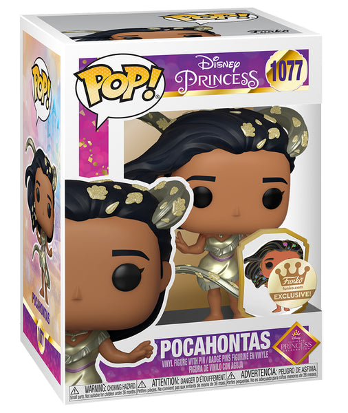 Funko Pop Disney Princess - Pocahontas with Pin (Funko Shop Exclusive)