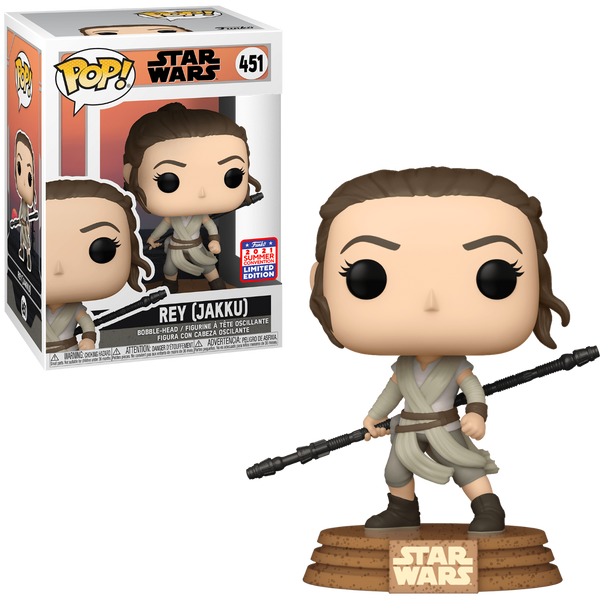 Funko Pop Star Wars -  Rey Jakku #451 (2021 Summer Convention Exclusive)