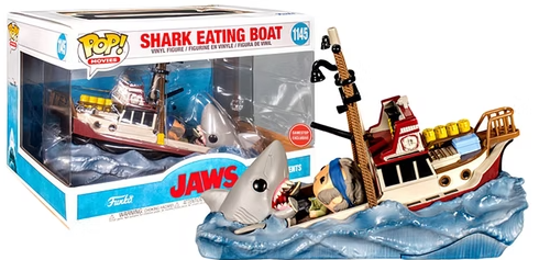 Funko Pop Movie Moment Jaws - Shark Eating Boat (Gamestop Exclusive)