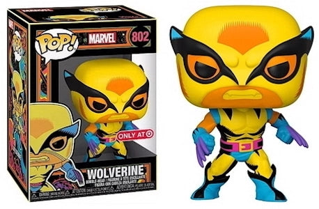 Funko Pop Marvel - Wolverine Blacklight (Target Exclusive)