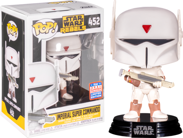 Funko Pop Star Wars Rebel Super Commando  (Shared Sticker) not valid for free shipping