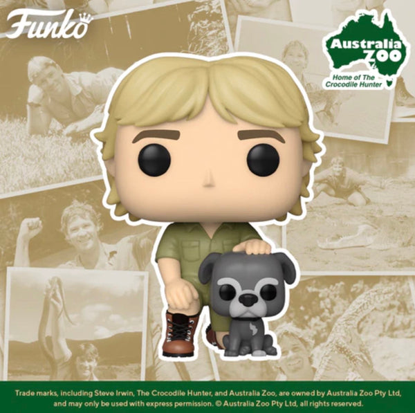 Funko Pop Ad Icons Steve Irwin with Sui