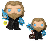 Funko Pop Movies Marvel Avengers Endgame - Thor with Thunder Chase Bundle (Special Edition Exclusive)