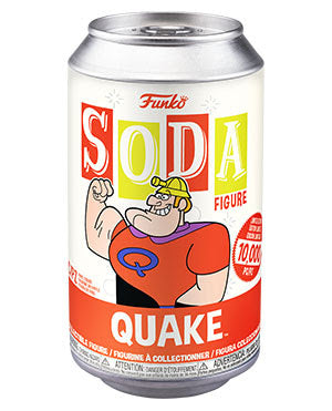 Funko Vinyl Soda Quake with chance at the chase