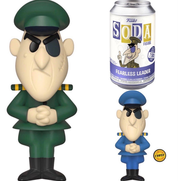 Funko Vinyl Soda Bullwinkle Fearless Leader with chance at the chase
