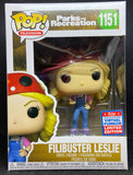 Funko Pop Television - Filibuster Leslie (2021 Funkon Official Sticker)