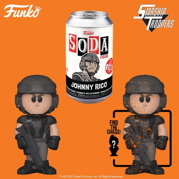 Funko Vinyl Soda Starship Troopers Johnny Rico with chance at the chase