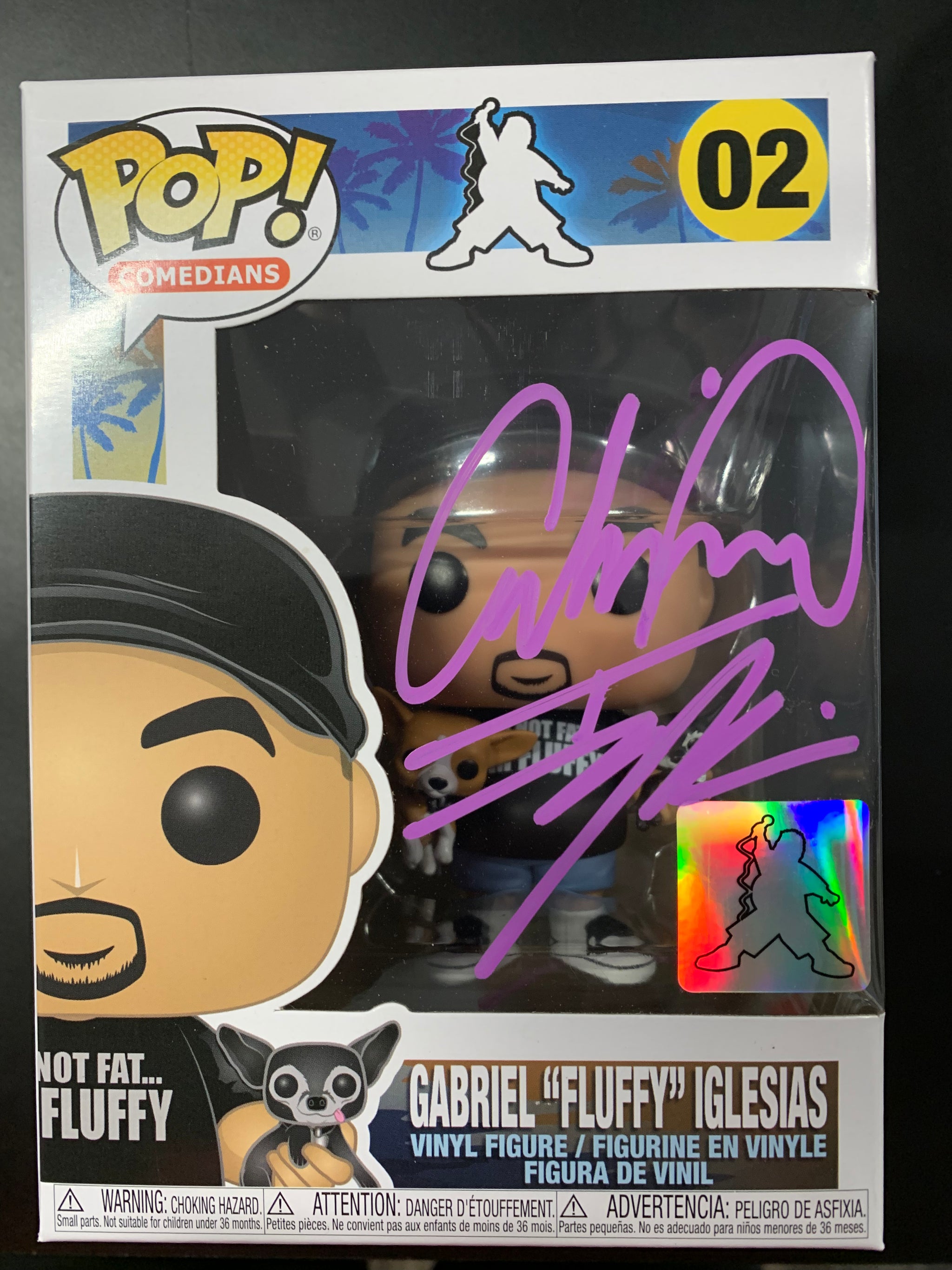 Funko Pop Comedians Gabriel Iglesias Signed (Fluffy Shop Exclusive) JS –  Badger Collectibles