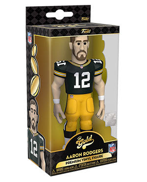 Funko Vinyl Gold 5" Green Bay Packers Aaron Rodgers with chance at the chase