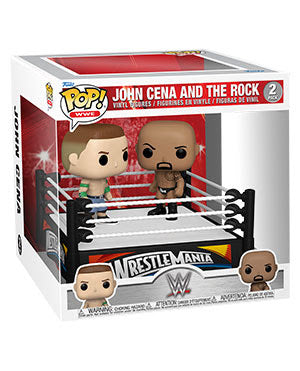 Funko Pop WWE - Cena vs The Rock (Not valid for free shipping)